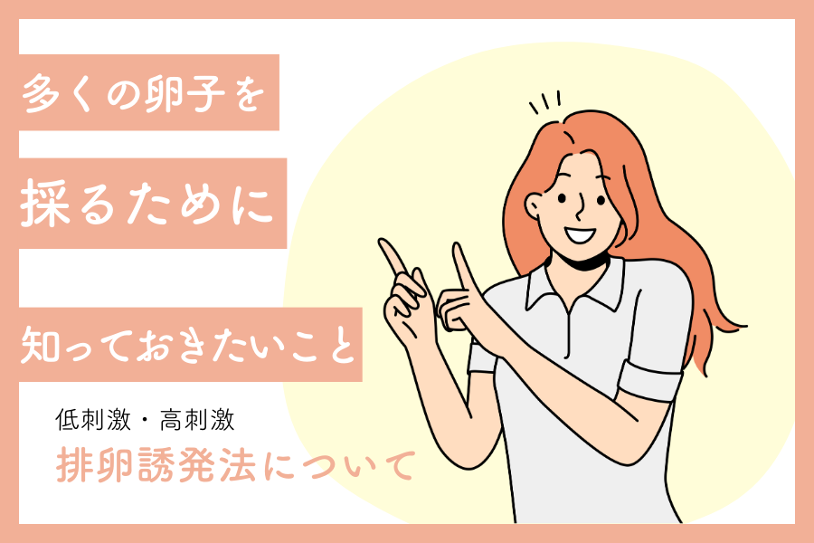 多くの卵子を採るために知っておきたいこと